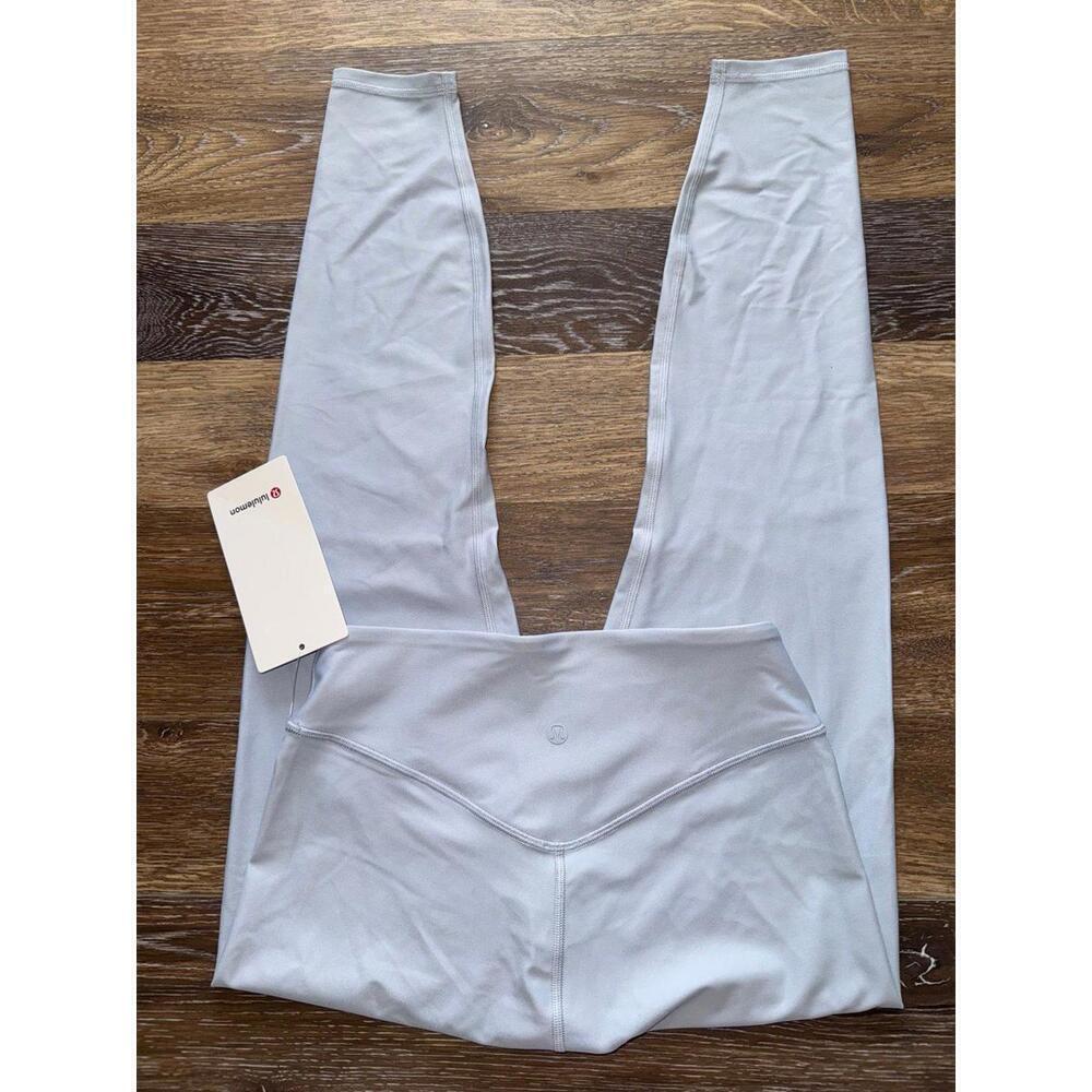 Lululemon Wunder Under Senseknit High Rise 25” Starch Blue Size 8 NWT